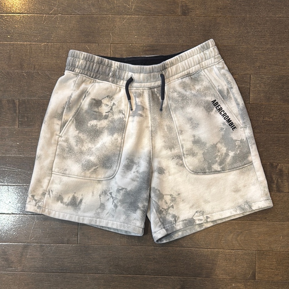Abercrombie Kids Gray Tie-Dye Boys Shorts